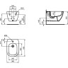 Биде IDEAL STANDARD TESI T355201