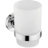 Держатель со стаканом, стекло/хром IDEAL STANDARD PREMIO A5303AA