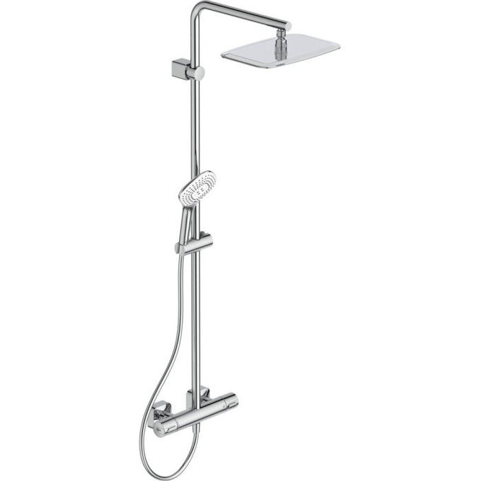 Душевая система IDEAL STANDARD Idealrain Luxe Cube Evo Jet A6986AA