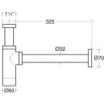 Сифон IDEAL STANDARD E0079AA
