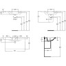Полупьедестал IDEAL STANDARD Connect E797401
