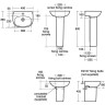 Полупьедестал IDEAL STANDARD WASHPOINT W321001