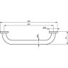 Поручень настенный для ванны IDEAL STANDARD IOM A9126AA