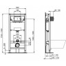 Промокомплект IDEAL STANDARD I.LIFE B (унитаз+пневматич инсталляция с кнопк) IP001401