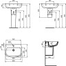 Раковина IDEAL STANDARD Esedra T279801