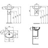 Раковина IDEAL STANDARD TESI T009501