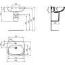 Раковина IDEAL STANDARD Tesi T351301