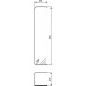 Шкаф-пенал IDEAL STANDARD MOMENTS K2191SV