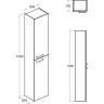 Шкаф-пенал IDEAL STANDARD TEMPO E3243OS