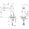 Смеситель для раковины IDEAL STANDARD Tonic II A6333AA