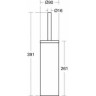 Туалетный ёршик IDEAL STANDARD IOM A9108MY