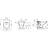Подвесной унитаз IDEAL STANDARD Ecco W705501 с функцией биде