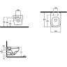 Унитаз подвесной IDEAL STANDARD Imagine T3160MA
