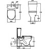 Унитаз IDEAL STANDARD OCEANE JUNIOR W903801