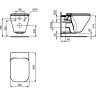 Унитаз подвесной IDEAL STANDARD Tonic II K316701