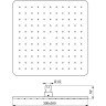 Верхний душ IDEAL STANDARD IdeaRain Cube L1, 30×30 см (B0025AA)